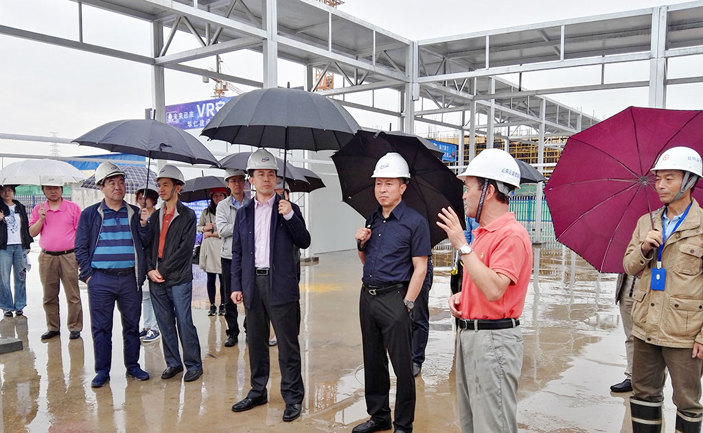 昆明市副市長洪維智到大漁Ｂ11地塊建設(shè)項目調(diào)研-云南能投居正產(chǎn)業(yè)投資有限公司